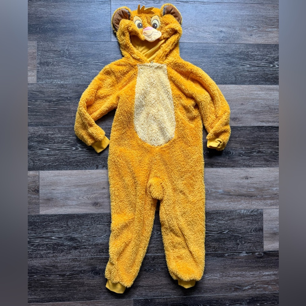 Simba Lion King Romper Costume, Size 5/6
